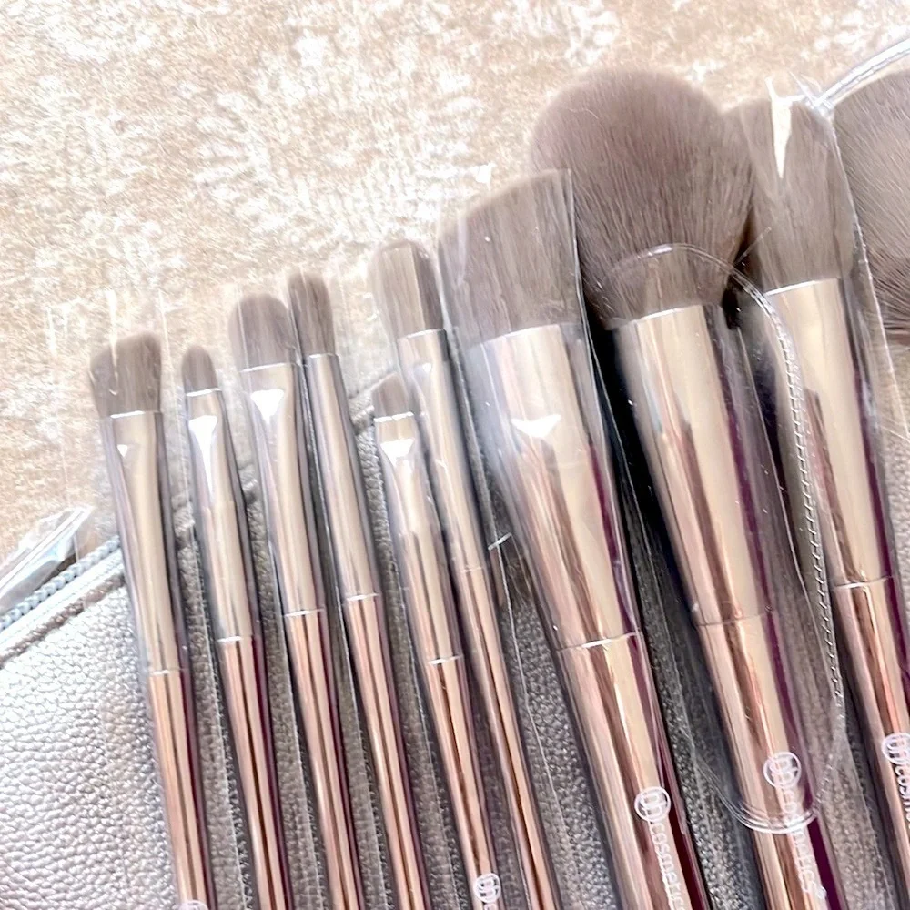 Brand New NYX Eye Face Color Palette Lip Oil & BH Cosmetics 10-Piece Brush Set